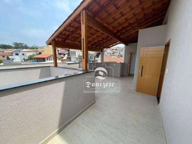 Cobertura com 2 dormitórios à venda, 93 m² por R$ 454.000,00 - Parque das Nações - Santo André/SP