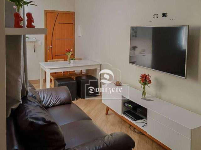 Cobertura com 2 dormitórios à venda, 76 m² por R$ 400.000,00 - Vila Valparaíso - Santo André/SP