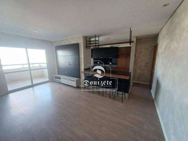 Apartamento com 2 dormitórios, 80 m² - venda por R$ 750.000,00 ou aluguel por R$ 3.967,00/mês - Campestre - Santo André/SP