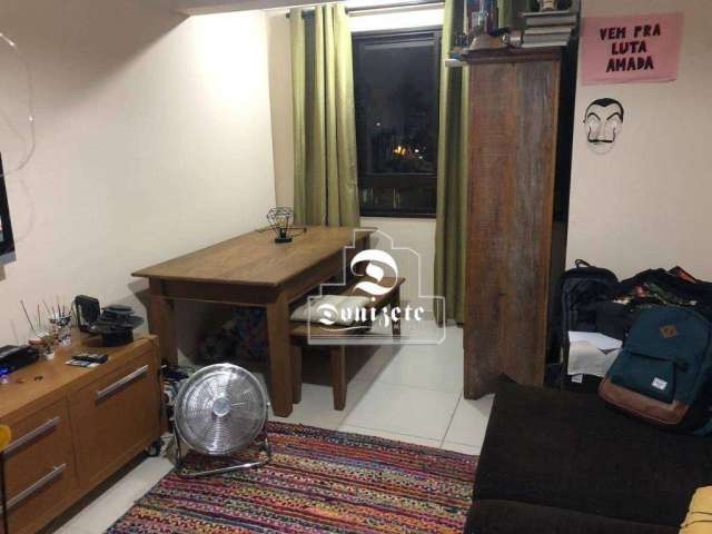 Apartamento com 1 dormitório à venda, 50 m² por R$ 439.000,00 - Jardim - Santo André/SP