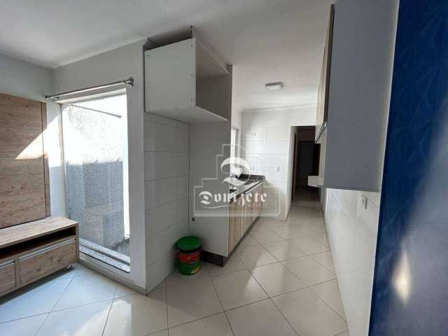 Cobertura com 2 dormitórios à venda, 92 m² por R$ 450.000,00 - Jardim Santo Antônio - Santo André/SP