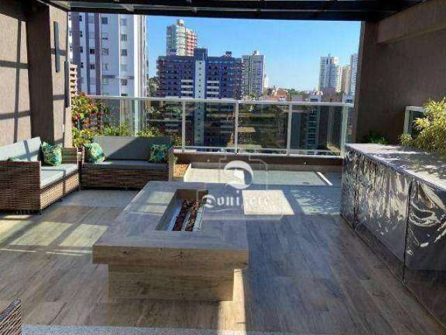 Apartamento com 1 dormitório à venda, 29 m² por R$ 440.000,00 - Jardim - Santo André/SP