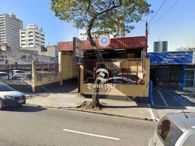 Terreno para alugar, 444 m² por R$ 16.028,46/mês - Jardim - Santo André/SP