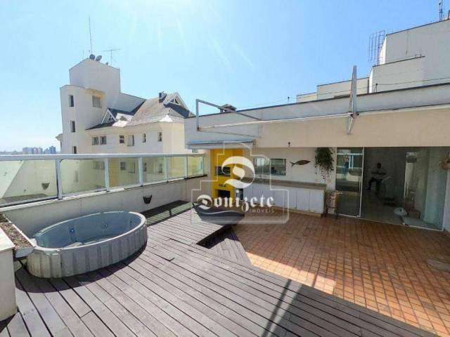 Cobertura com 3 dormitórios à venda, 250 m² por R$ 2.019.999,99 - Jardim - Santo André/SP