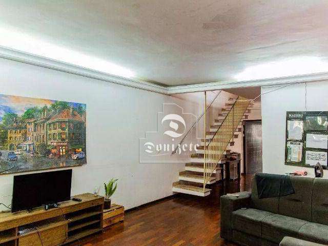 Sobrado com 3 dormitórios, 206 m² - venda por R$ 850.000,00 ou aluguel por R$ 3.906,00/mês - Jardim - Santo André/SP