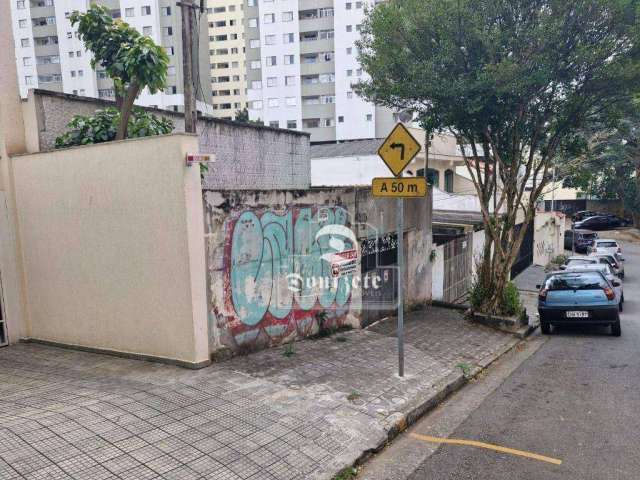 Terreno à venda, 344 m² por R$ 1.000.000,00 - Vila Gilda - Santo André/SP