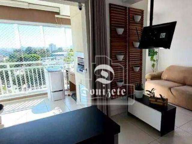 Apartamento com 2 dormitórios à venda, 75 m² por R$ 780.000,00 - Vila Apiaí - Santo André/SP