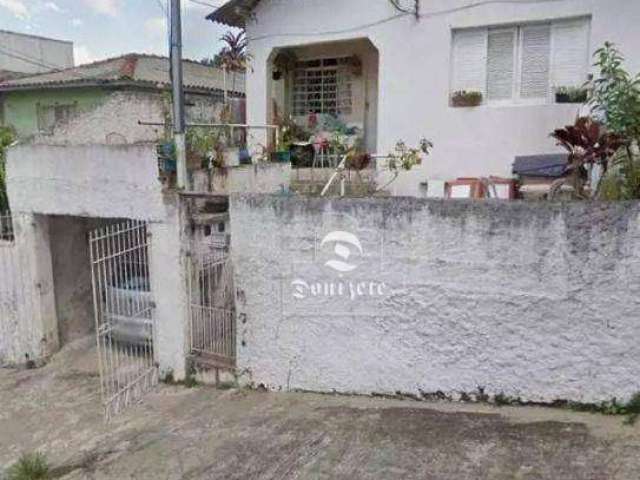 Terreno à venda, 288 m² por R$ 950.000,00 - Campestre - Santo André/SP