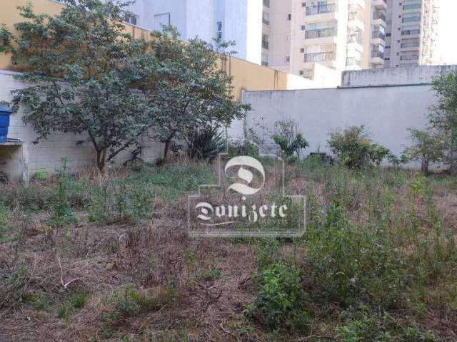 Terreno à venda, 390 m² por R$ 1.300.000,00 - Campestre - Santo André/SP