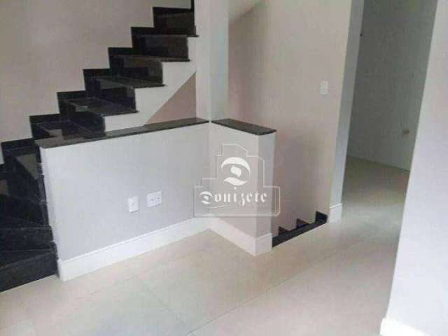 Sobrado com 2 dormitórios à venda, 70 m² por R$ 419.999,90 - Vila Alzira - Santo André/SP