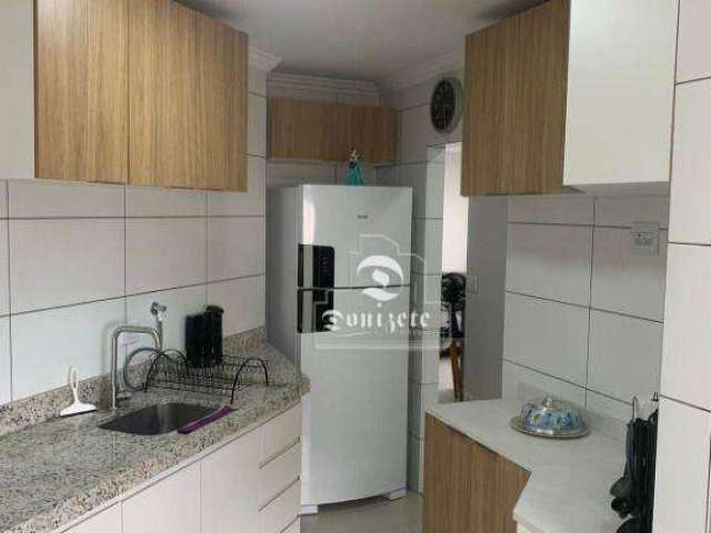 Apartamento com 2 dormitórios à venda, 64 m² por R$ 369.999,90 - Vila Pires - Santo André/SP