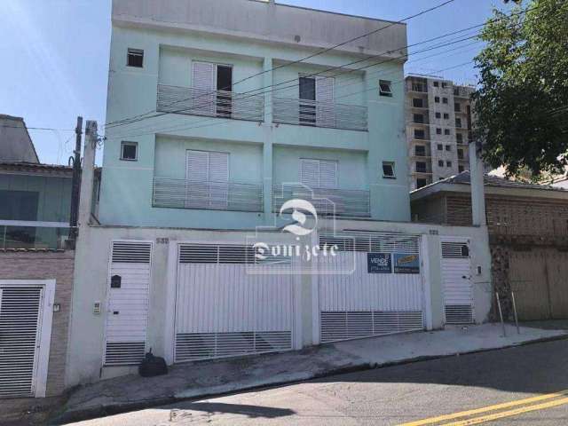 Cobertura com 2 dormitórios à venda, 104 m² por R$ 460.000,00 - Parque das Nações - Santo André/SP