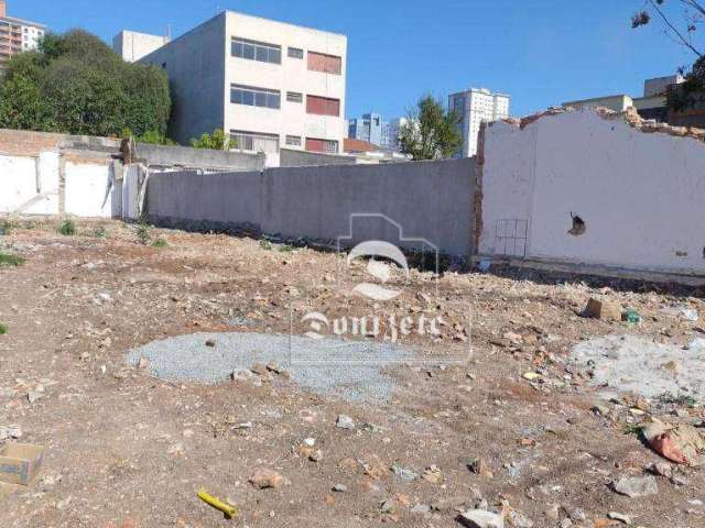 Terreno à venda, 560 m² por R$ 2.600.000,00 - Centro - Santo André/SP