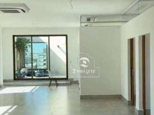 Sala, 209 m² - venda por R$ 1.700.000,00 ou aluguel por R$ 14.456,00/mês - Campestre - Santo André/SP