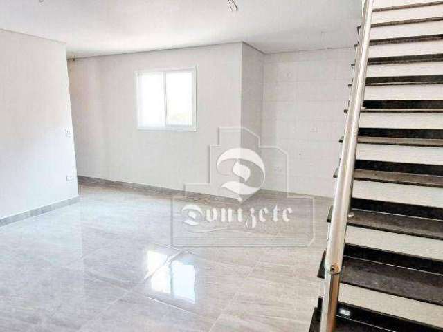 Cobertura à venda, 108 m² por R$ 569.999,90 - Vila Valparaíso - Santo André/SP