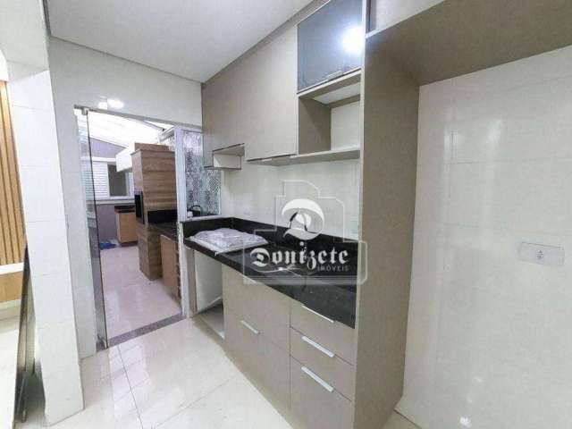 Apartamento com 3 dormitórios à venda, 79 m² por R$ 530.000,00 - Vila Curuçá - Santo André/SP