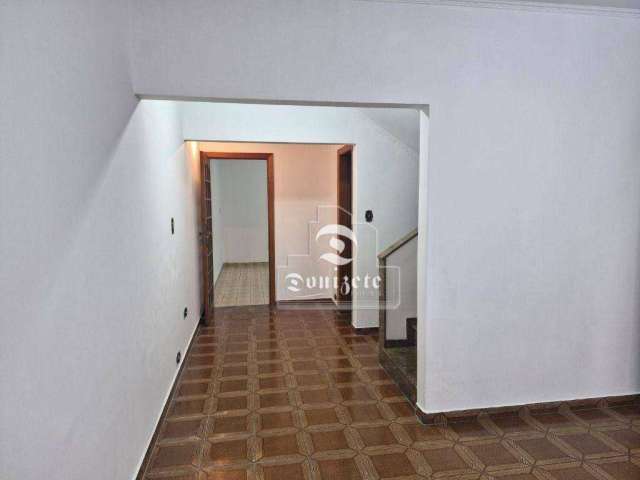 Sobrado com 3 dormitórios à venda, 228 m² - Campestre - Santo André/SP