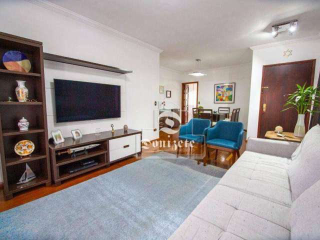 Apartamento com 3 dormitórios à venda, 119 m² por R$ 635.000,00 - Vila Bastos - Santo André/SP