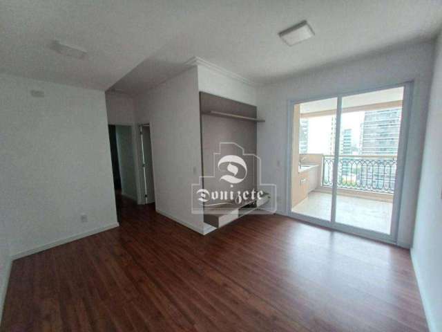 Apartamento com 2 dormitórios para alugar, 74 m² por R$ 4.435,00/mês - Jardim - Santo André/SP