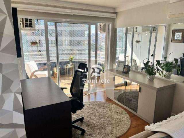 Apartamento com 2 dormitórios, 87 m² - venda por R$ 920.000,00 ou aluguel por R$ 7.081,33/mês - Jardim - Santo André/SP