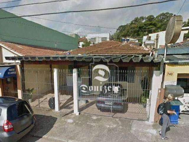 Terreno à venda, 300 m² por R$ 630.000,00 - Parque Novo Oratório - Santo André/SP