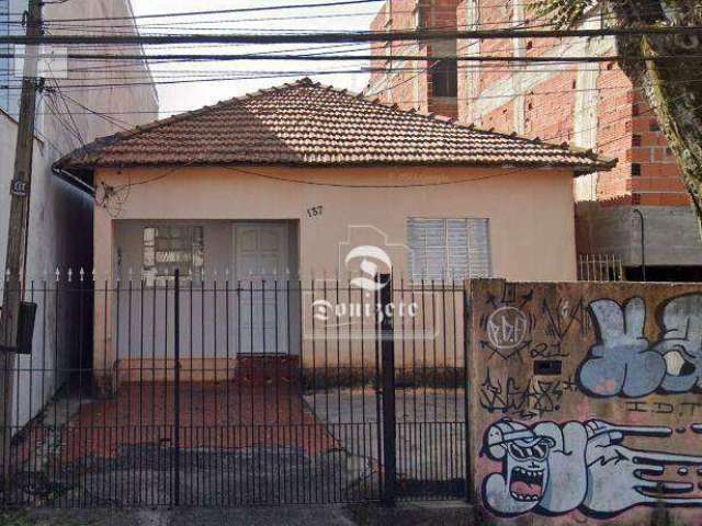 Terreno à venda, 229 m² por R$ 690.000,00 - Parque das Nações - Santo André/SP