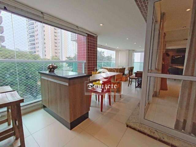 Apartamento com 4 dormitórios, 197 m² - venda por R$ 2.300.000,00 ou aluguel por R$ 12.733,00/mês - Jardim - Santo André/SP