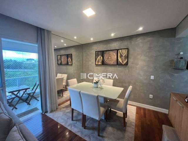 Apartamento com 3 dormitórios à venda, 87 m² por R$ 850.000,00 - Condomínio Mistral Campolim - Sorocaba/SP