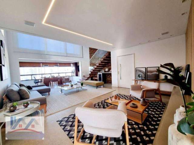 Cobertura com 3 dormitórios à venda, 328 m² por R$ 5.200.000,00 - Vila Romana - São Paulo/SP