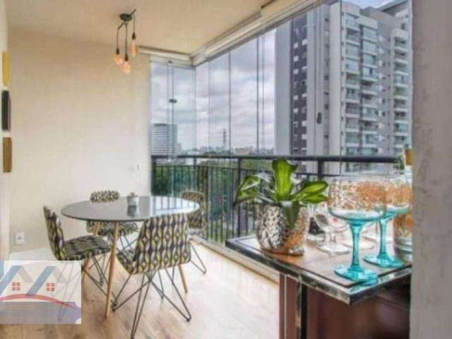 Apartamento com 2 dormitórios à venda, 60 m² por R$ 698.000,00 - Vila Anastácio - São Paulo/SP