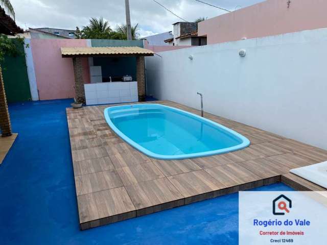 Casa Arembepe 3/4 Suíte, Piscina, Área Verde - Volta do Robalo