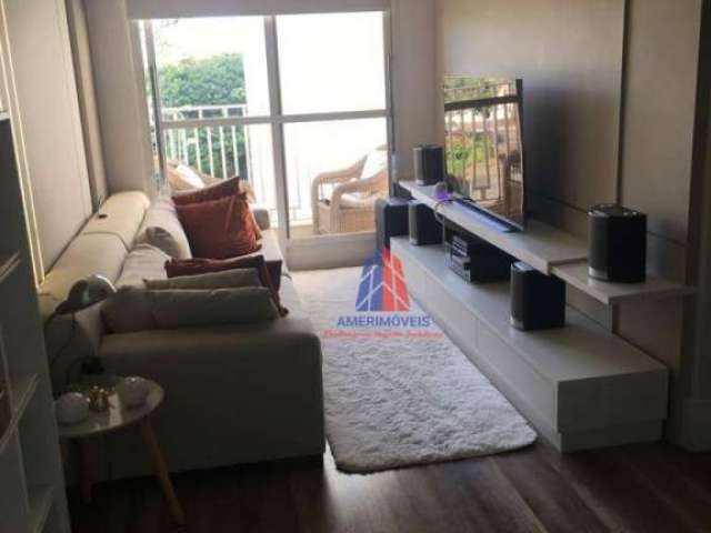 Apartamento com 3 dormitórios à venda, 100 m² por R$ 580.000,00 - Jardim Glória - Americana/SP