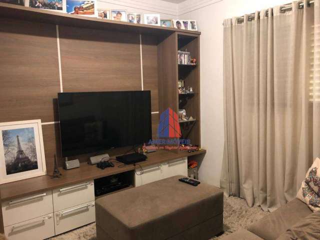 Apartamento com 3 dormitórios à venda, 95 m² por R$ 530.000 -  Edifício Mestriner - Cariobinha - Americana/SP