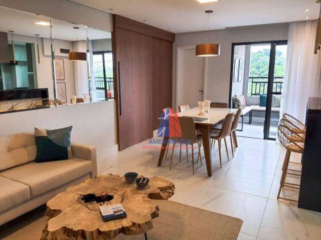 Apartamento com 3 dormitórios à venda, 101 m² por R$ 599.634,00 - Jardim Dona Judith - Americana/SP