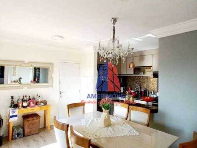 Apartamento com 3 dormitórios à venda, 67 m² por R$ 425.000,00 - Jardim Dona Judith - Americana/SP