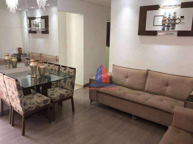 Apartamento com 3 dormitórios à venda, 60 m² por R$ 260.000,00 - Parque Universitário - Americana/SP