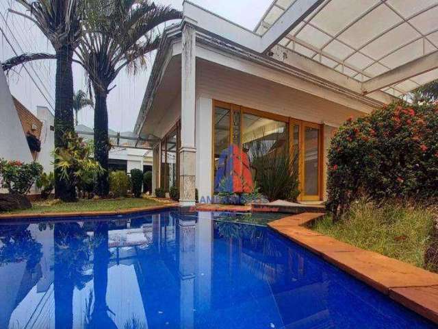 Casa com 4 dormitórios, 467 m² - venda por R$ 4.500.000 ou aluguel por R$ 12.000/mês - Iate Clube de Americana - Americana/SP