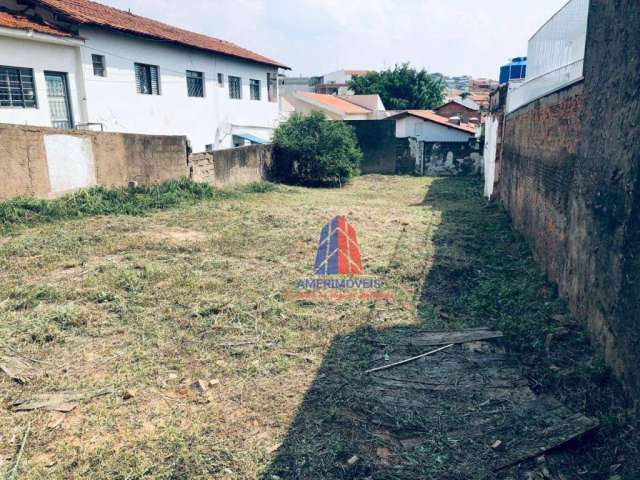 Terreno à venda, 320 m² por R$ 290.000,00 - São Domingos - Americana/SP