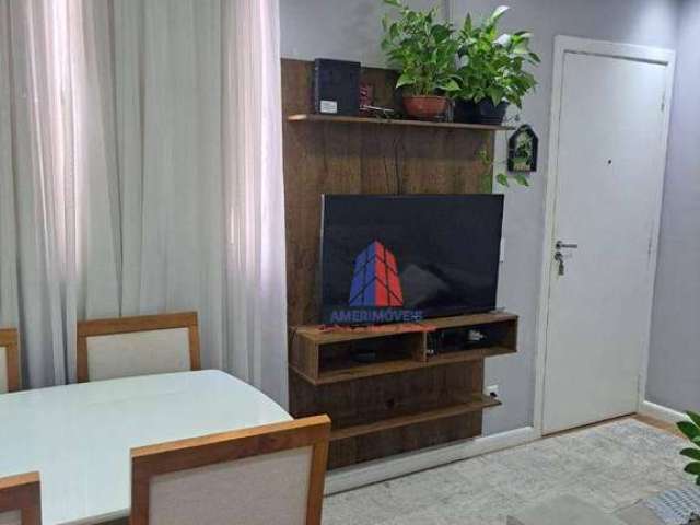 Apartamento com 2 dormitórios à venda, 46 m² por R$ 195.000,00 - Jardim Recanto - Americana/SP