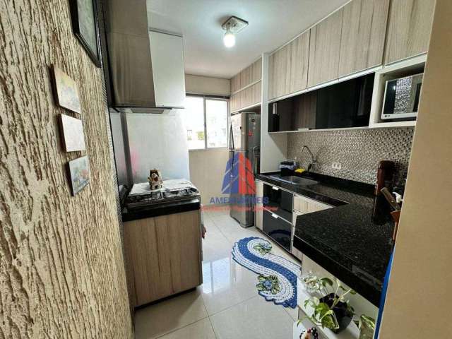 Apartamento com 2 dormitórios à venda, 60 m² por R$ 267.000,00 - Jardim Dona Regina - Santa Bárbara D'Oeste/SP