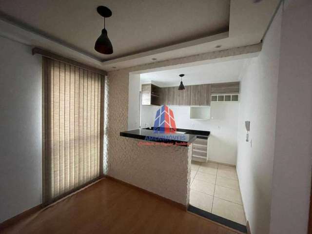 Apartamento com 2 dormitórios à venda, 45 m² por R$ 171.300 - Jardim Bertoni - Americana/SP