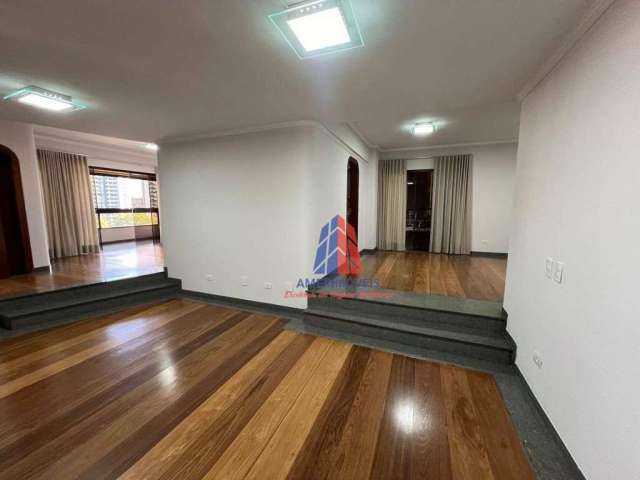 Apartamento com 4 dormitórios para alugar, 210 m² por R$ 10.232,18/mês - Vila Santa Catarina - Americana/SP