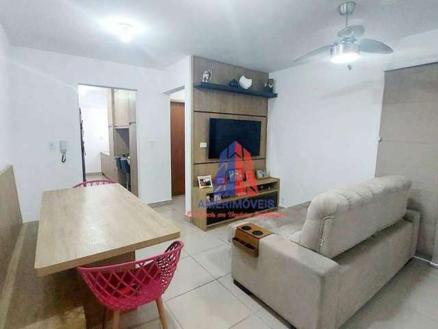 Apartamento com 2 dormitórios à venda, 58 m² por R$ 300.000,00 - Jardim São Domingos - Americana/SP