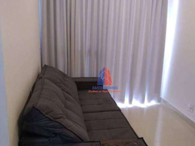 Apartamento com 2 dormitórios à venda, 45 m² por R$ 220.000,00 - Cariobinha - Americana/SP