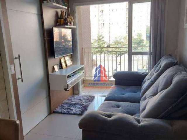 Apartamento com 2 dormitórios à venda, 45 m² por R$ 270.000,00 - Cariobinha - Americana/SP