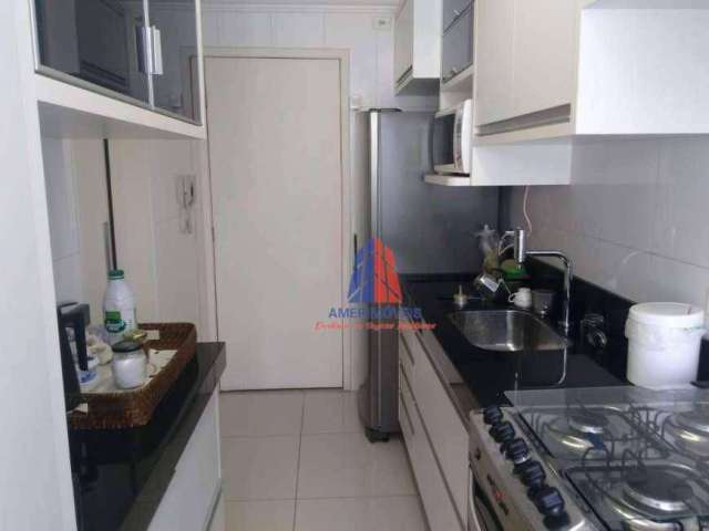 Apartamento com 3 dormitórios à venda, 70 m² por R$ 470.000,00 - Jardim Santana - Americana/SP