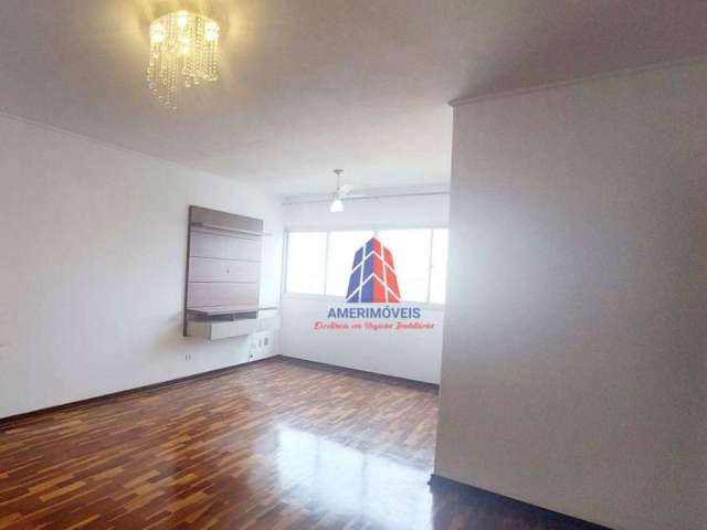 Apartamento com 3 dormitórios para alugar, 120 m² por R$ 2.869,00/mês - Jardim Girassol - Americana/SP