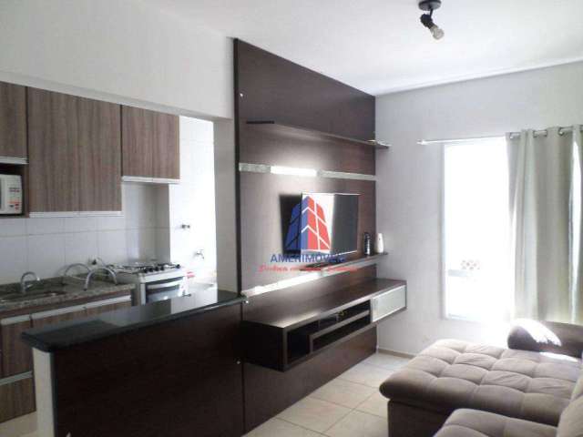 Apartamento com 2 dormitórios à venda, 56 m² por R$ 360.000,00 - Vila Santa Catarina - Americana/SP