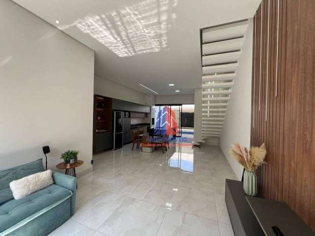 Sobrado com 3 dormitórios à venda, 190 m² por R$ 997.000,00 - Jardim Terramérica III - Americana/SP