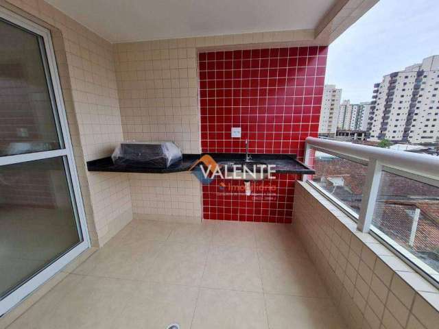 Apartamento com 3 dormitórios à venda, 101 m² por R$ 478.000,00 - Aviação - Praia Grande/SP